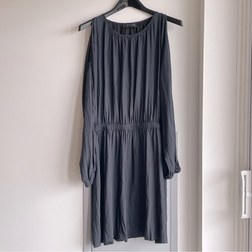 NWOT STORM & MARIE Long Sleeve Cold Shoulder Dress